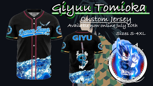 “Giyuu” Demon Slayer Jersey