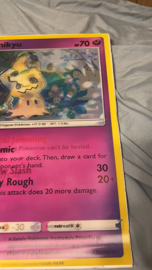 3D Mimikyu poster