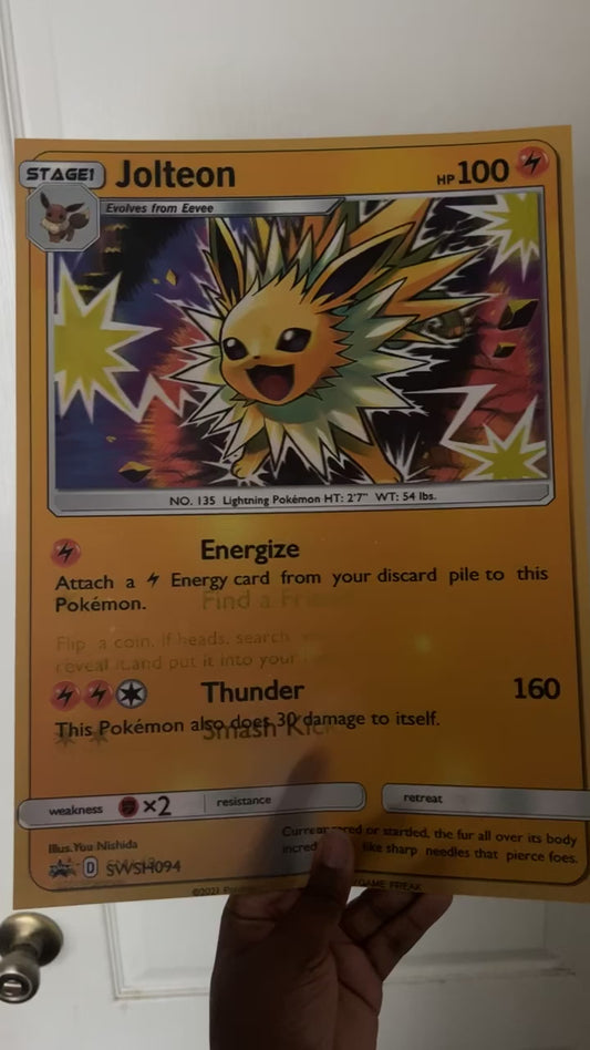 3D Eeveelutions Poster