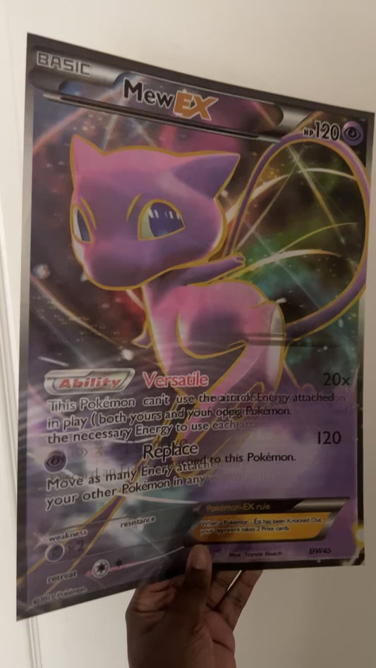 3D Legendary Pokémon Poster