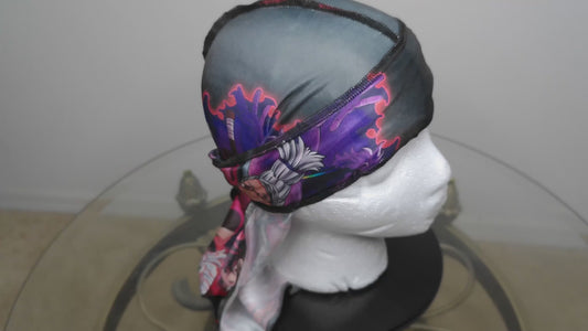 Okarun bonnet/ durag template