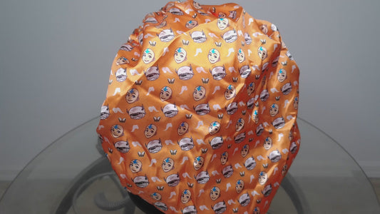 The Last Airbender bonnet/ durag template