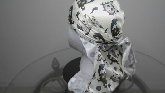 Disguise Ghost bonnet/ durag template