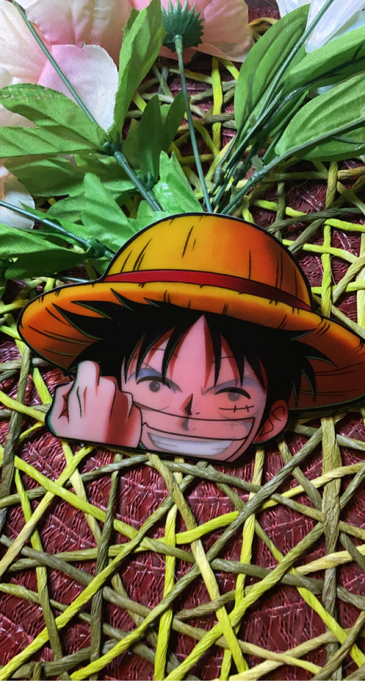 "Luffy"- One Piece Custom Peaker