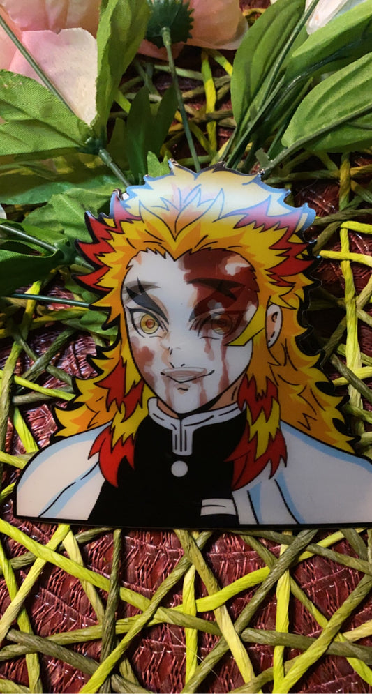 "Fire Hashira"- Rengkou Demon Slayer Peaker