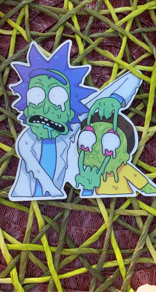 Rick n Morty- Custom Decal