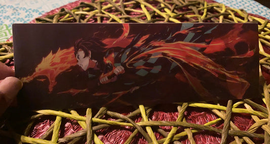 “Zenitsu x Tanjiro” Horizontal 3D Decal