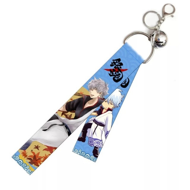 Anime Character Wristlet Keychains