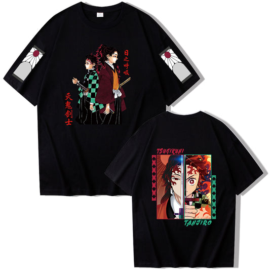 “Tanjiro x Yoriichi “- Demon Slayer Graphic T-shirt